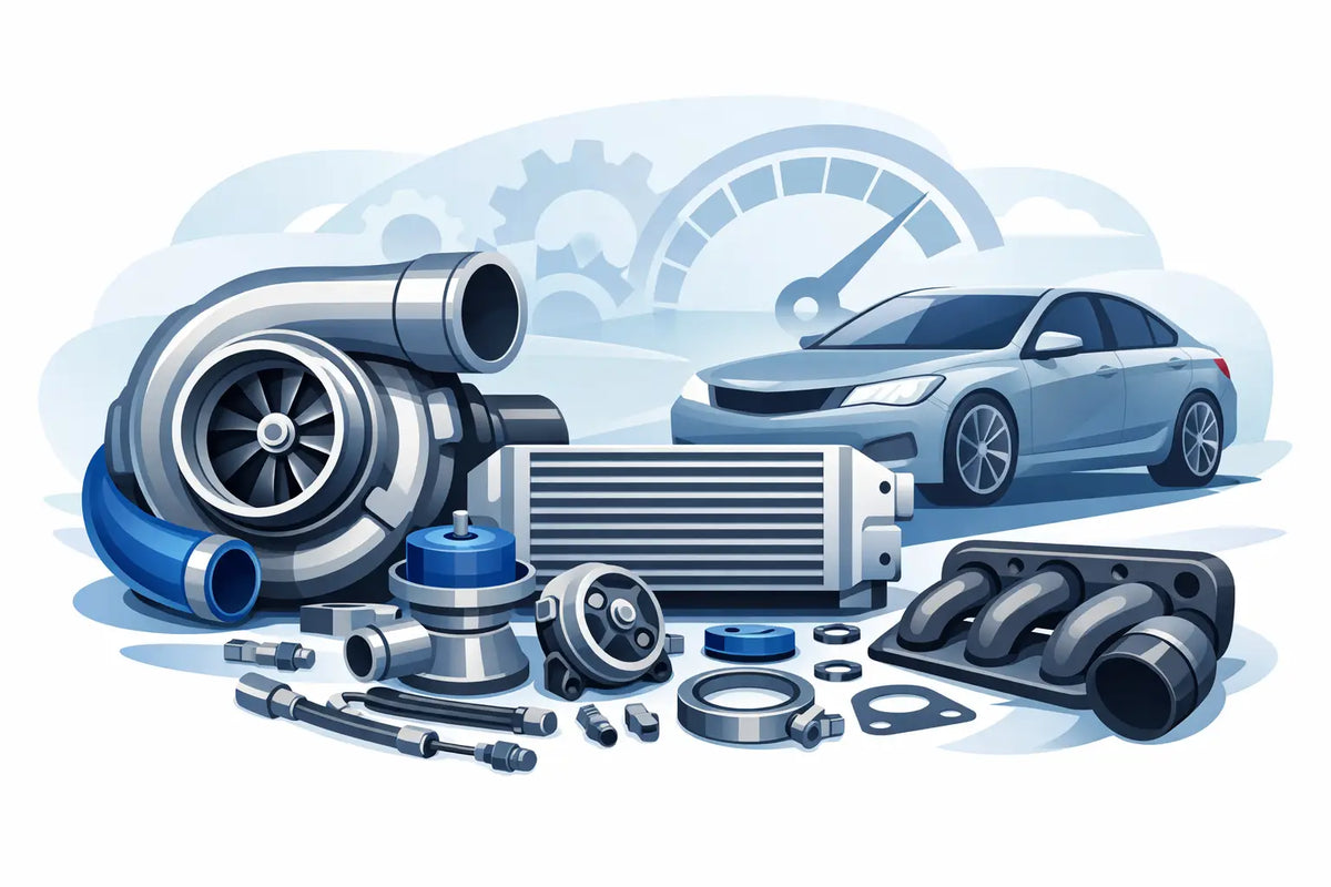 Turboahdin paketti autoon - mitä siihen kuuluu