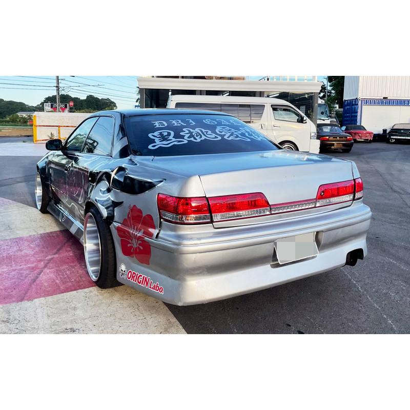 Origin Labo +50mm Takalokasuojat Toyota Mark II JZX100 (Ovien lisäosilla)