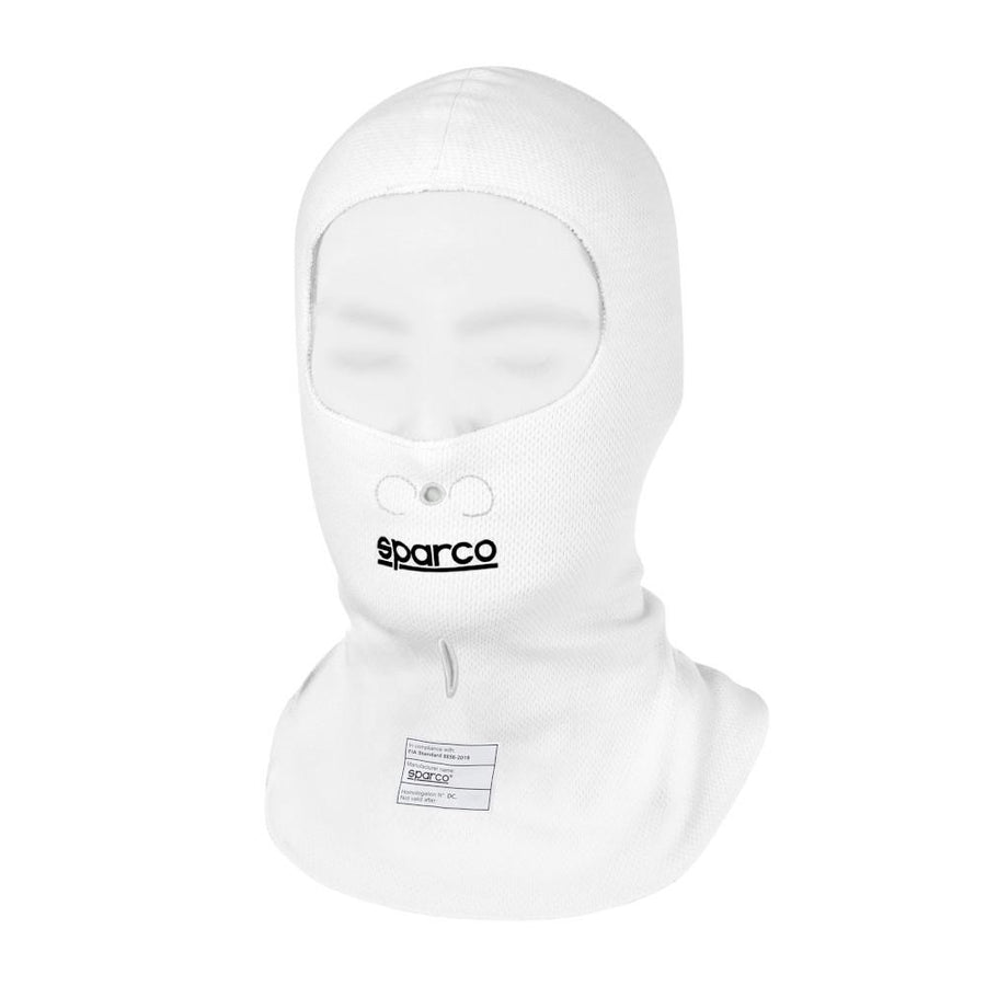 Sparco Pista Balaclava - Valkoinen (FIA)
