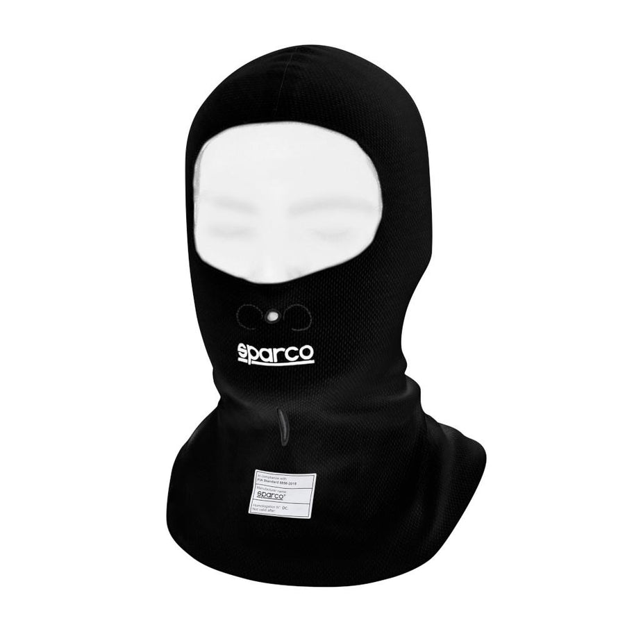 Sparco Pista Balaclava - Musta (FIA)