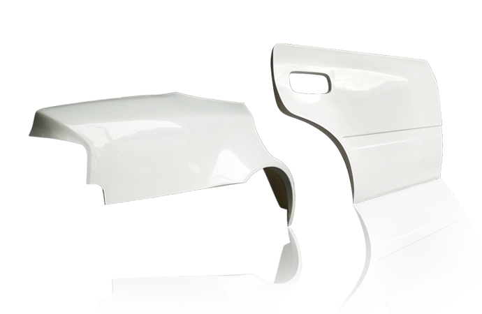 Origin Labo +50mm Takalokasuojat Toyota Chaser JZX100 (ovien lisäosilla)