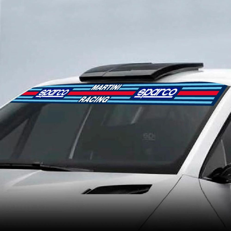 Sparco Martini Racing Aurinkosuoja Tuulilasiin