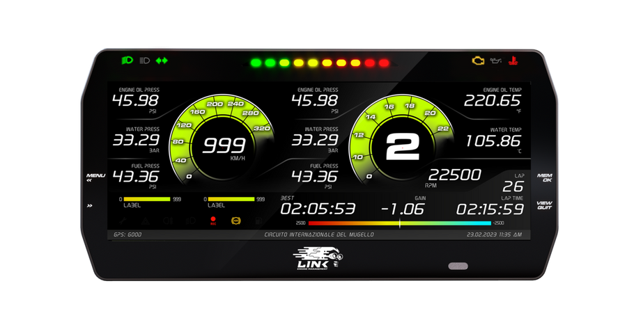 LINK MXT Strada 10-inch Dash - Street Edition