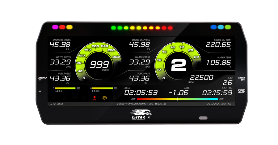 LINK MXT Strada 10-inch Dash - Race Edition
