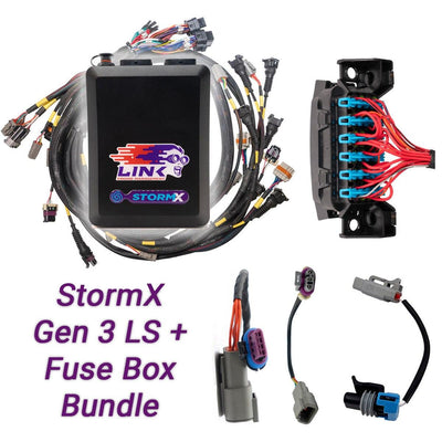 Link ECU G4X StormX Gen 3 LS Bundle – LS1 / LS6 ECU, Johtosarja ja Sulakerasia