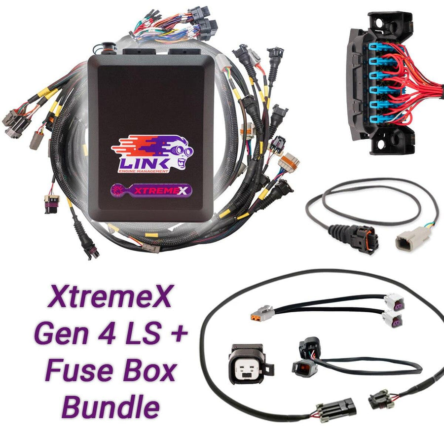 Link ECU G4X XtremeX Gen 4 LS Drive-By-Wire &amp; Fuse Box Bundle – LS2 / LS3 / LS7 / LSA DBW Moottorinohjauspaketti