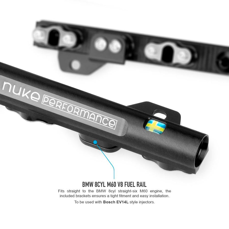 Nuke Performance BMW 8-sylinterinen M60/M62 polttoainekisko