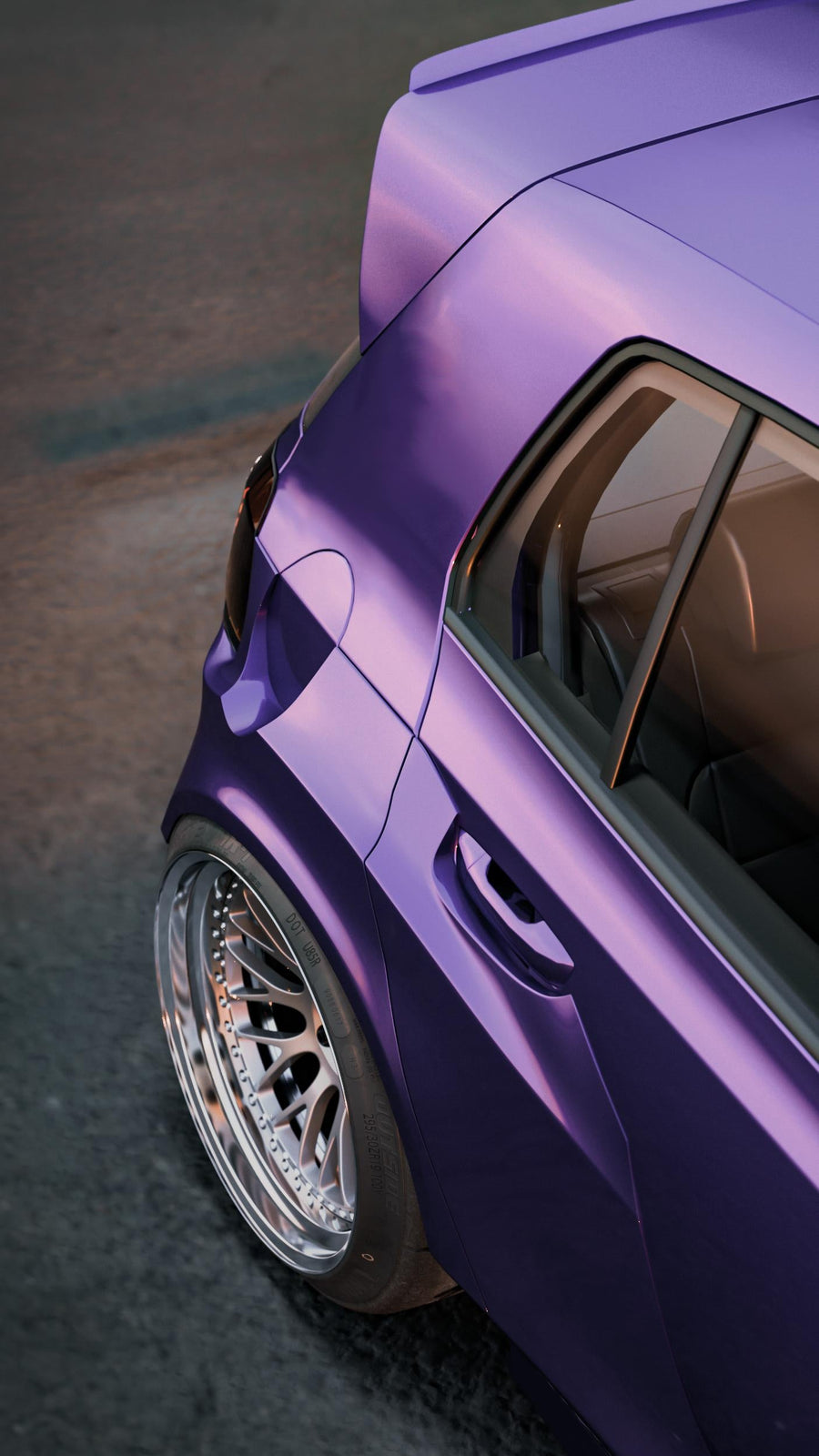 Jumdoo Leveä Bodykit Volkswagen Golf 6 GTI (5-ovinen)