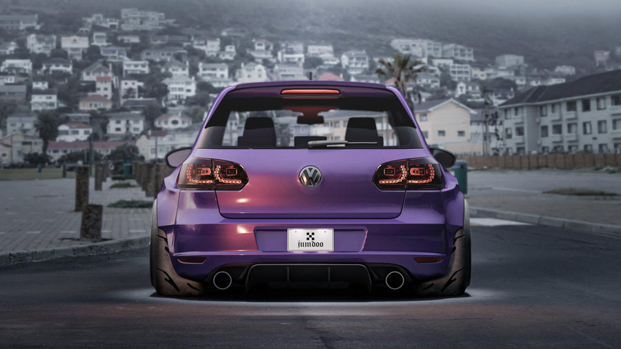 Jumdoo Leveä Bodykit Volkswagen Golf 6 GTI (5-ovinen)
