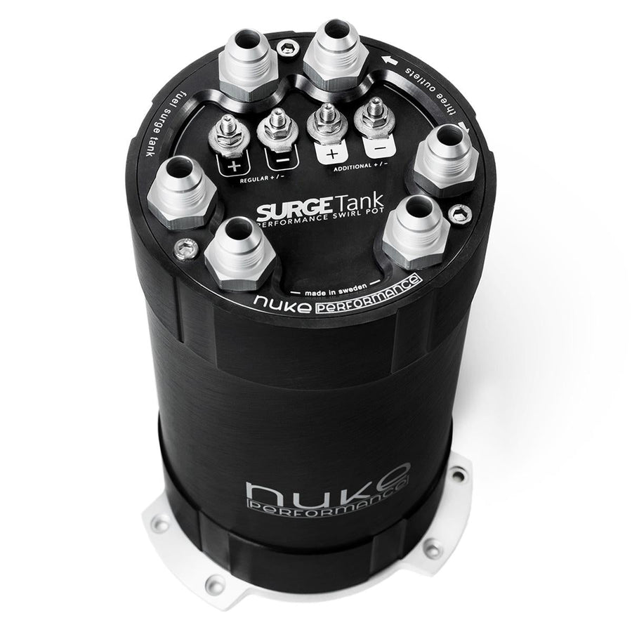 Nuke Performance 2G Fuel Surge Tank 3.0 litraa sisäisille polttoainepumpuille