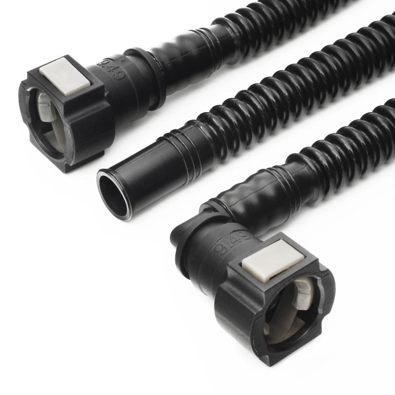 SAE J2044 Ø9.49 to Ø9.49 / Ø7.89 3-way fitting