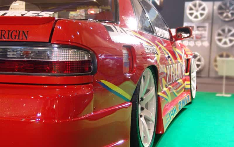 Origin Labo +30 mm takalokasuojat Nissan Silvia PS13