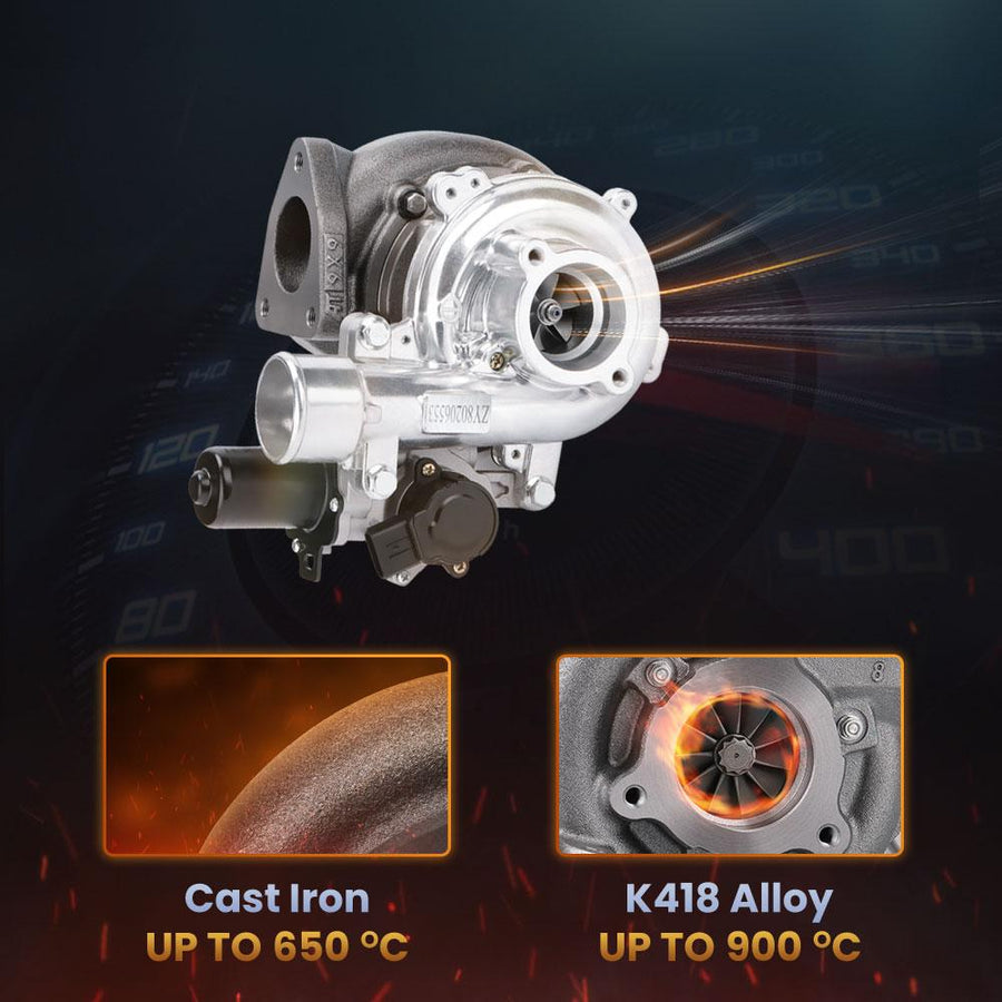 Turboahdin 17201-OL040 Turbo Toyota Hilux 3.0L D-4D 171 hv, 126 kW 2005