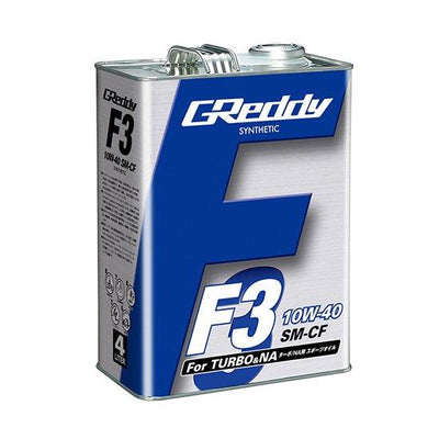 GReddy F3 10W-40 SM-CF Moottoriöljy (4L)