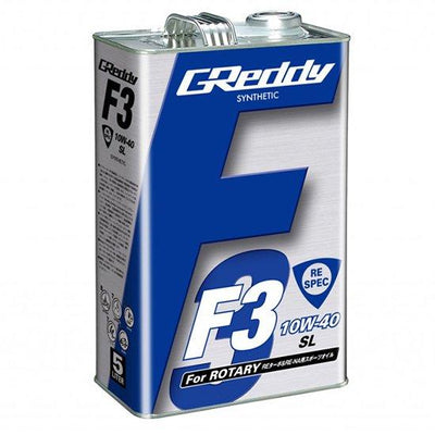 GReddy F3 RE-Spec 10W-40 SL Wankel Moottoriöljy (5L)
