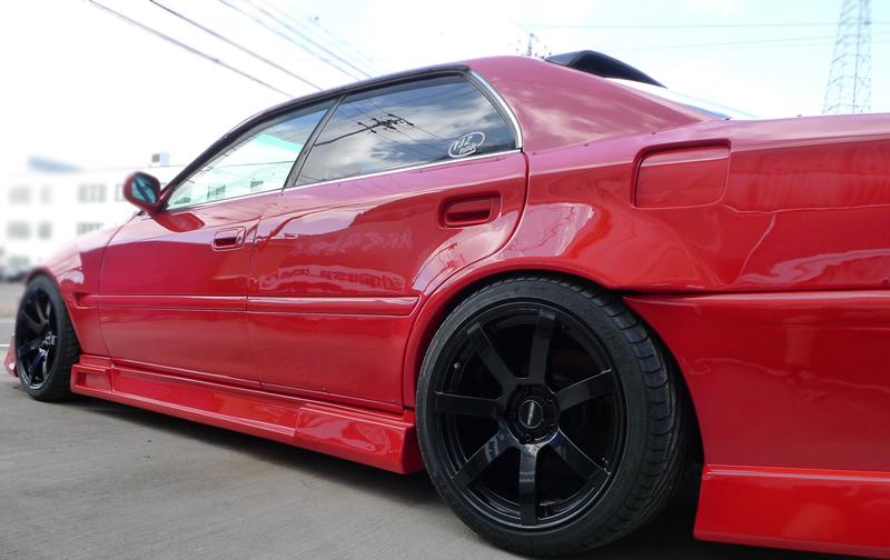 Origin Labo +50mm Takalokasuojat Toyota Chaser JZX100 (ovien lisäosilla)