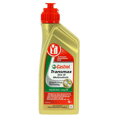 Castrol Transmax Dex III -monikäyttöautomaattivaihteistoöljy (1 l)