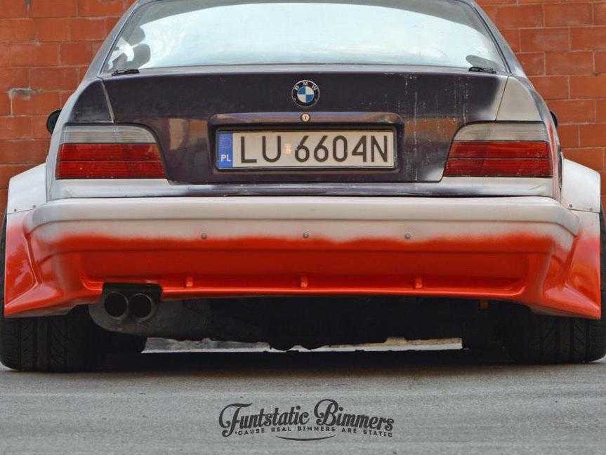 GTR takapuskuri BMW E36