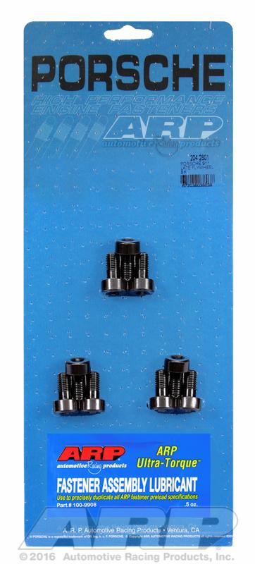 ARP-vauhtipyörän pultit Porsche 3.0L &amp; 3.8L - Ilmajäähdytys (78-97, M10x125, 19,5 mm)