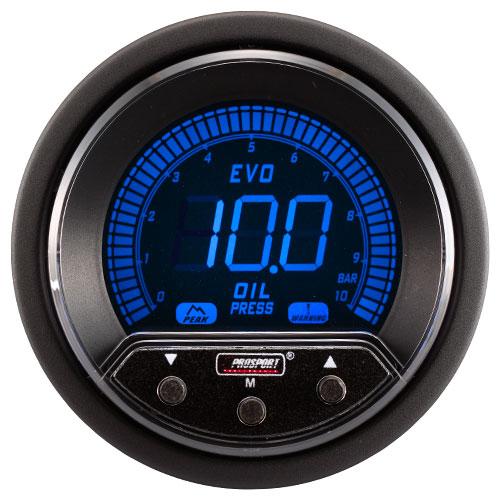 ProSport Evo Öljynpaineen Mittari (4 Väriä)