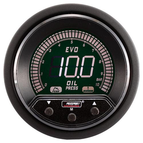 ProSport Evo Öljynpaineen Mittari (4 Väriä)