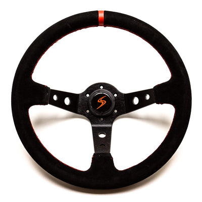 DriftShop Ratti (90 mm syvä), musta mokkanahka