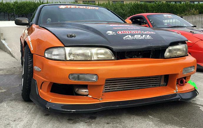 Origin Labo +50mm Etulokasuojat Nissan 200SX S14A