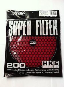 HKS Super Power Flow Vaihtosuodatin (200mm, Punainen)