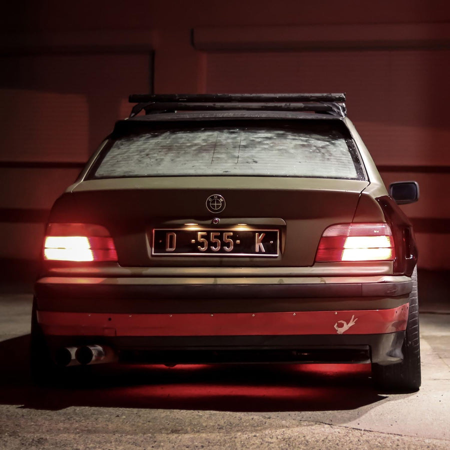 "Felony-tyylinen" leveä korisarja BMW E36 Coupé