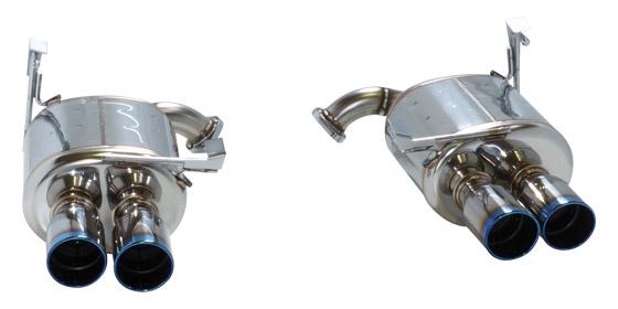 HKS "Legamax" Ti-Tip Äänenvaimennin Subaru Impreza GVF & GVG (07-11)