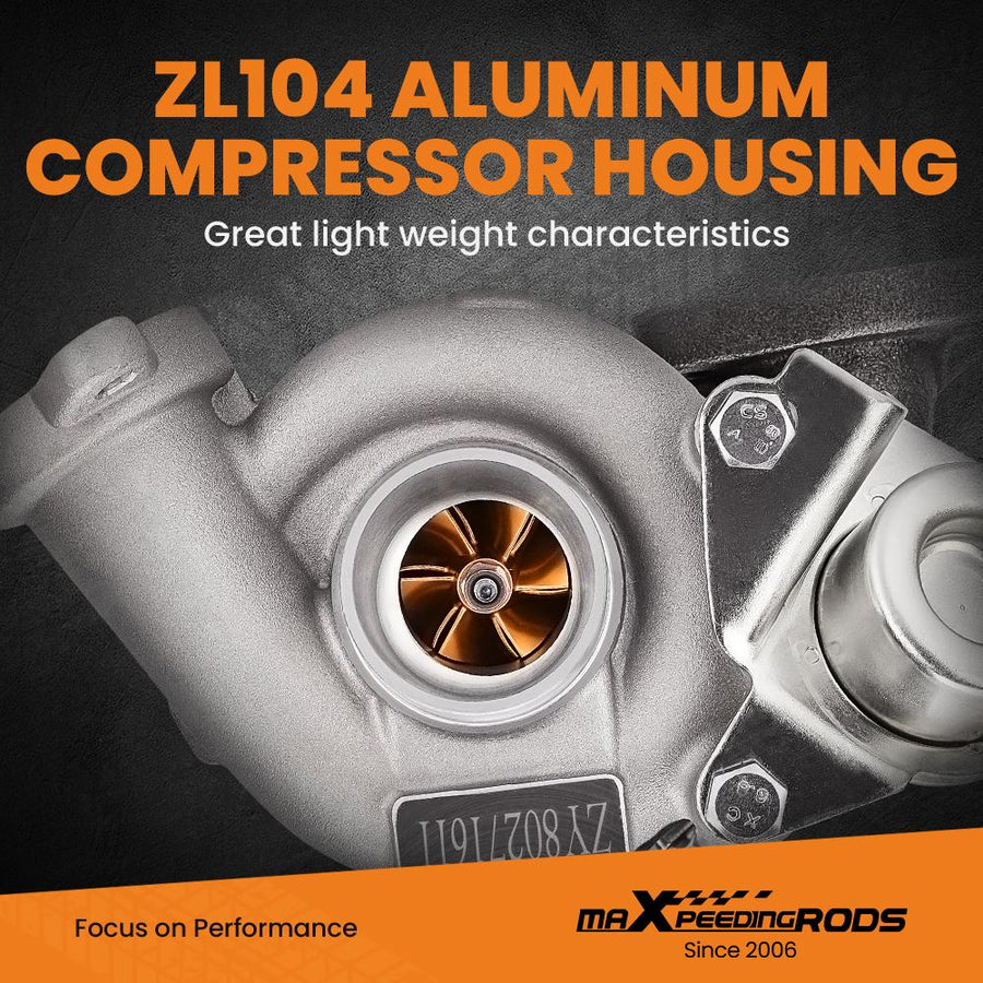 Turbo Peugeot 207, 307, 308, Citroen Berlingo C3/4 1.6 HDI 90 hv Billet-kompressorin pyörä