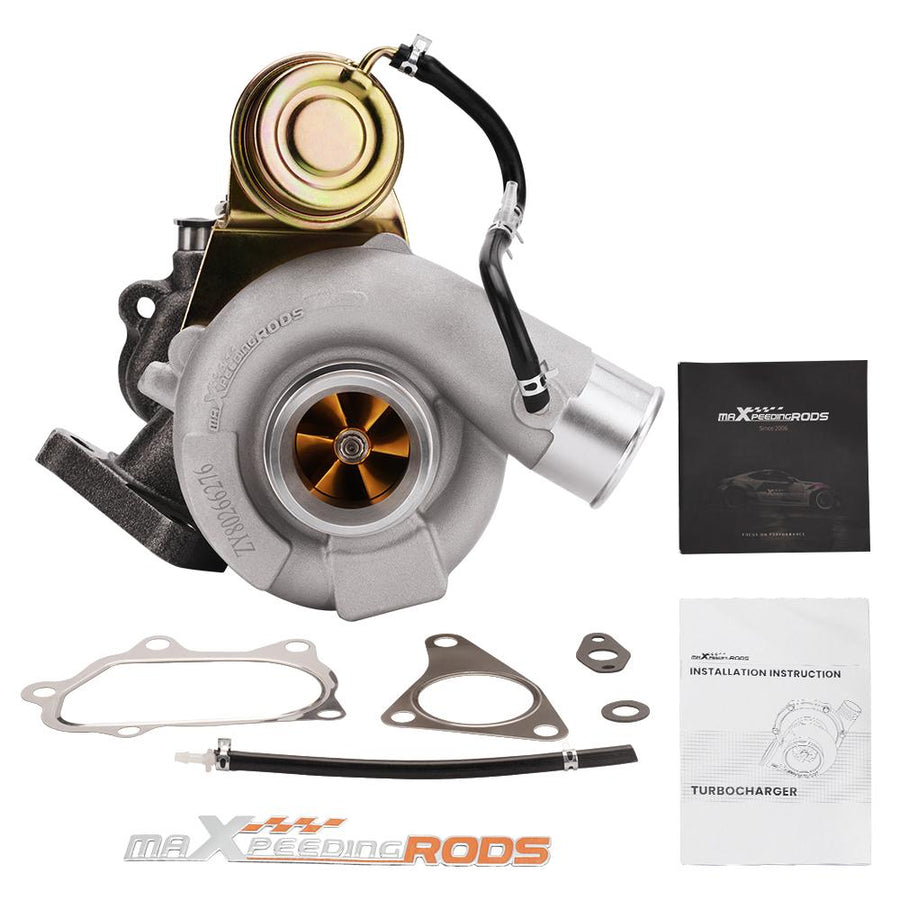 Billet-kompressorin pyörä katuversion suorituskykyinen Turboahdin Subaru Forester Impreza 2.0L 58T DOHC Turboahdettu