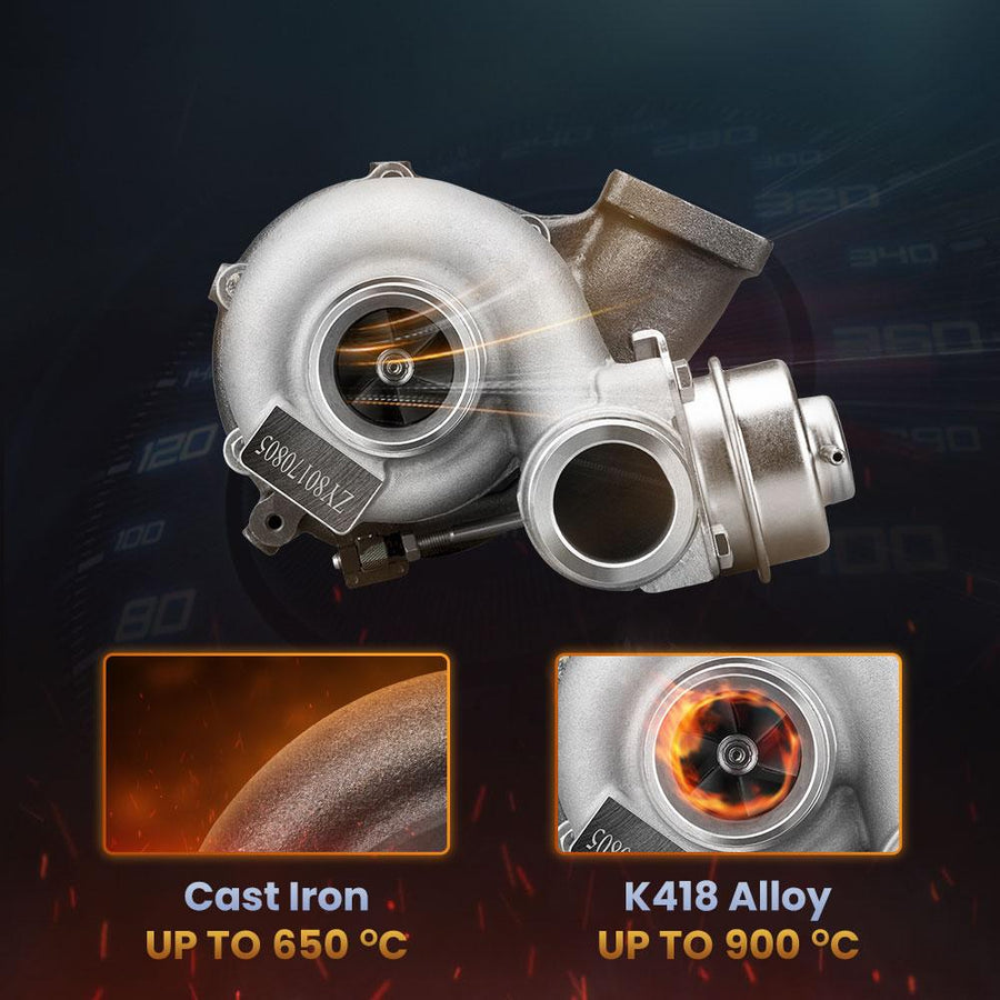 TD04L Turboahdin VW Crafter 2.5 TD CECA BJL CECB BJM 49377-07400