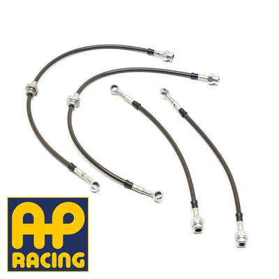 Goodridge Teräspunotut Jarruletkut BMW M2 F87 AP Racing Calipers (2015+)