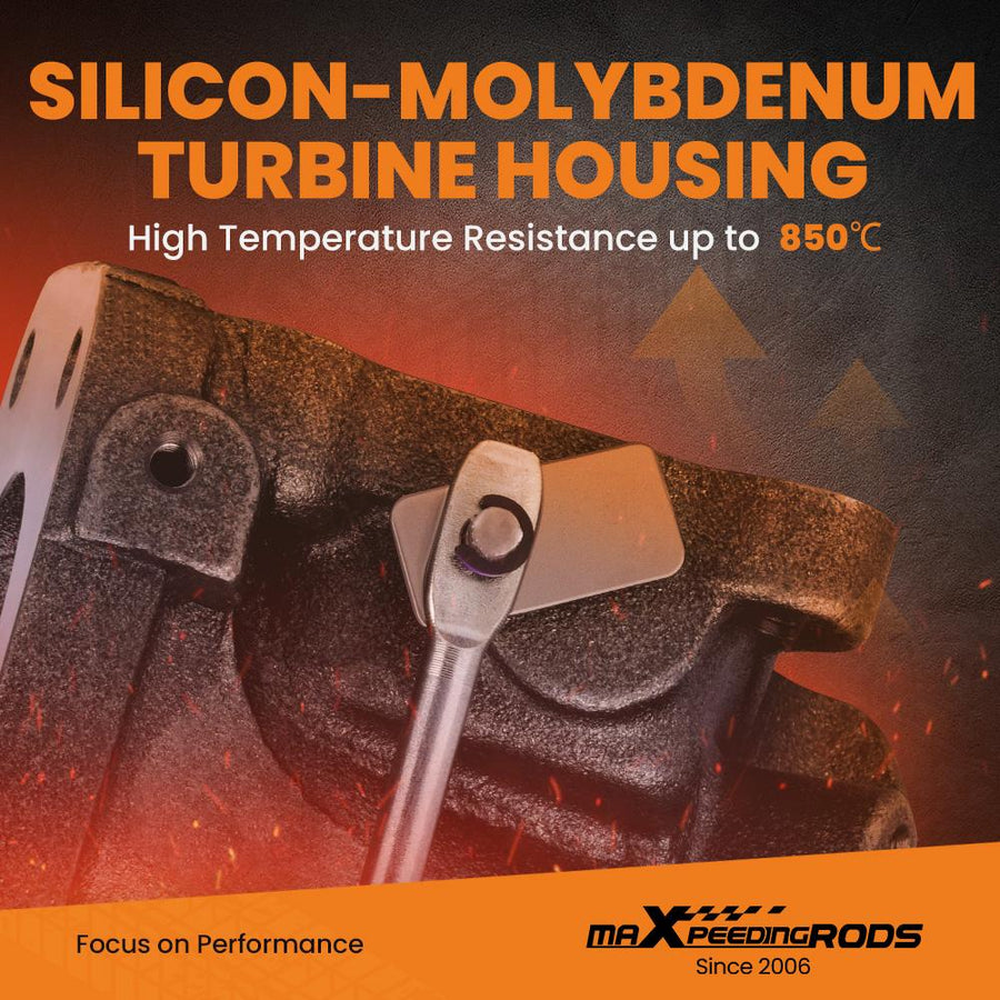 Billet-kompressorin pyörä katuversion suorituskykyinen Turboahdin Mazda CX-7 nopeus 3 nopeus 6 2.3L MZR DISI 2.3 Turbo L3-VDT moottorille