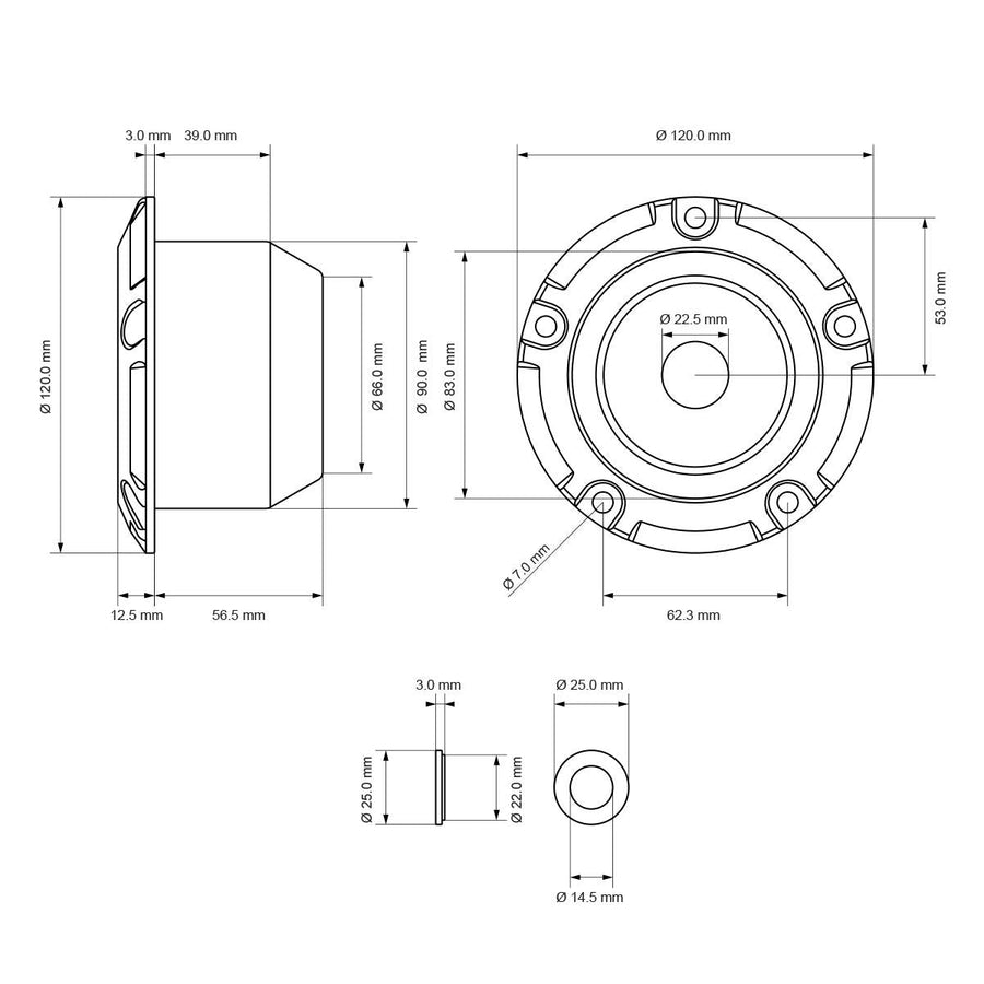Nuke Performance Air Jack venttiilin kotelo