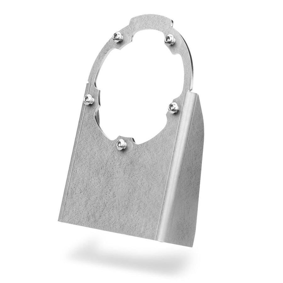 Nuke Performance Teräksinen asennuskiinnike Air Jack venttiilille, M6-pulteilla