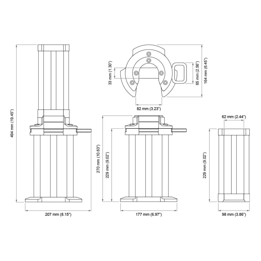 Nuke Performance Air Jack 90 Kilpailu Elefanttijalka