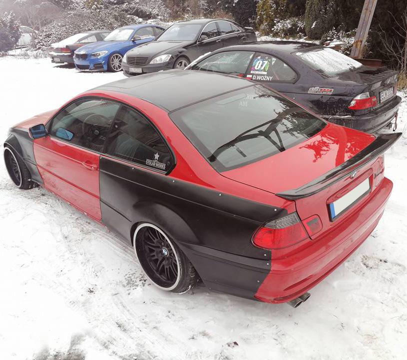 StolarWorks Drag Siipi BMW E46 Coupé