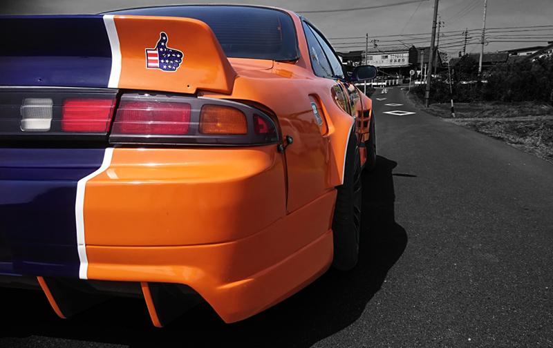 Origin Labo +75mm Takalokasuojat Nissan 200SX S14 / S14A