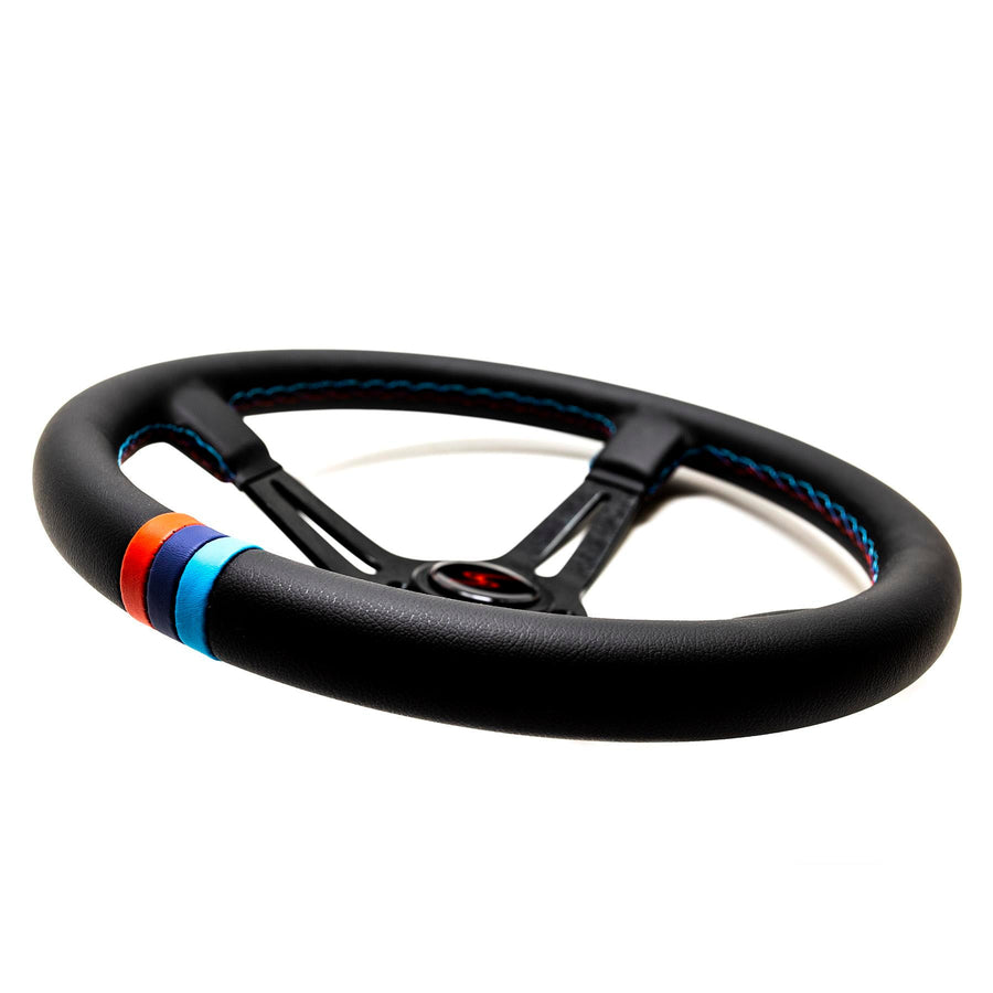 DriftShop Ratti (70 mm syvä), "M Power V2" -editio, musta tekonahka