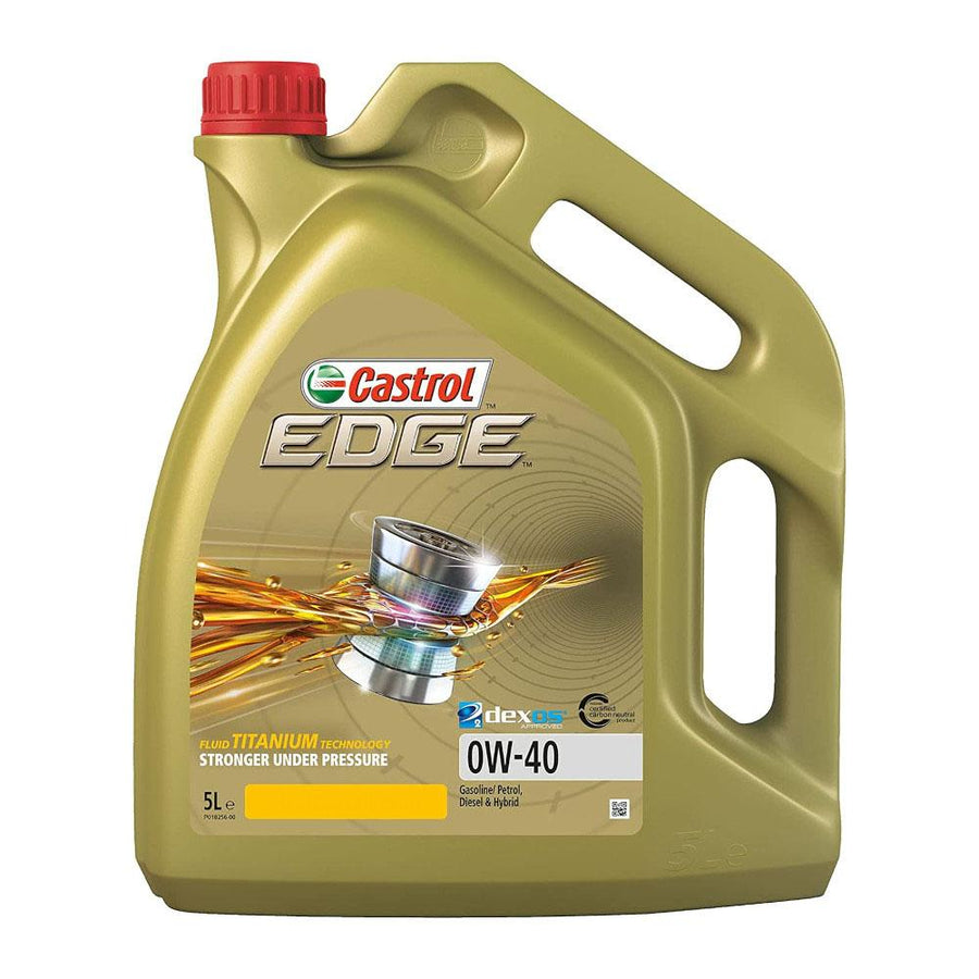 Castrol Edge 0W40 -moottoriöljy (5 l)