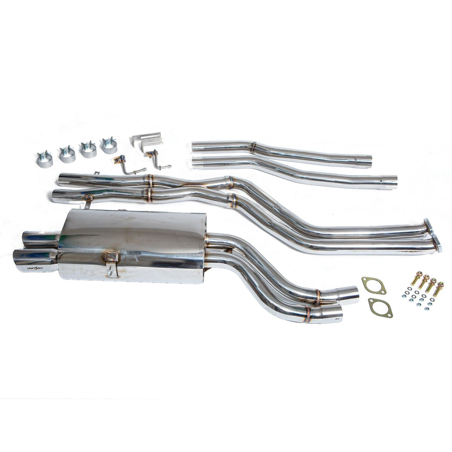DriftShop täysi pakoputkisto BMW E46 – M54 (decat, X-pipe)