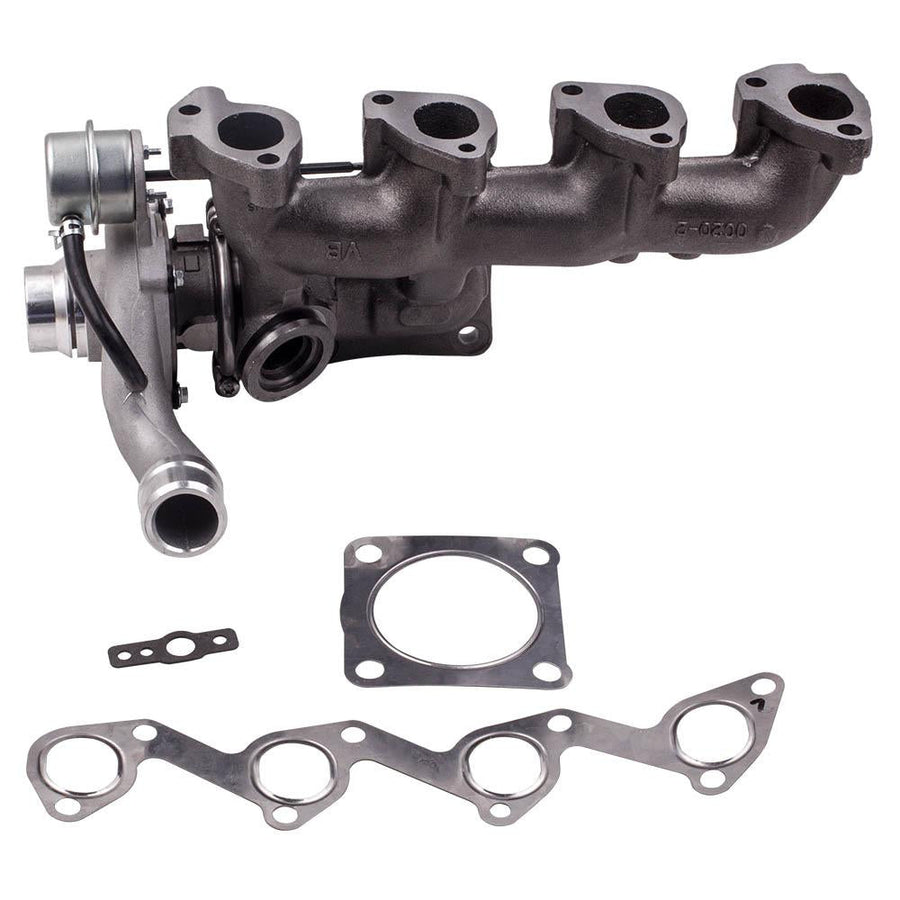 Turboahdin Ford Focus 1.8TDCI 90 hv, 66 kW 1999-2004 Turboahdin + tiivisteet + pakosarja