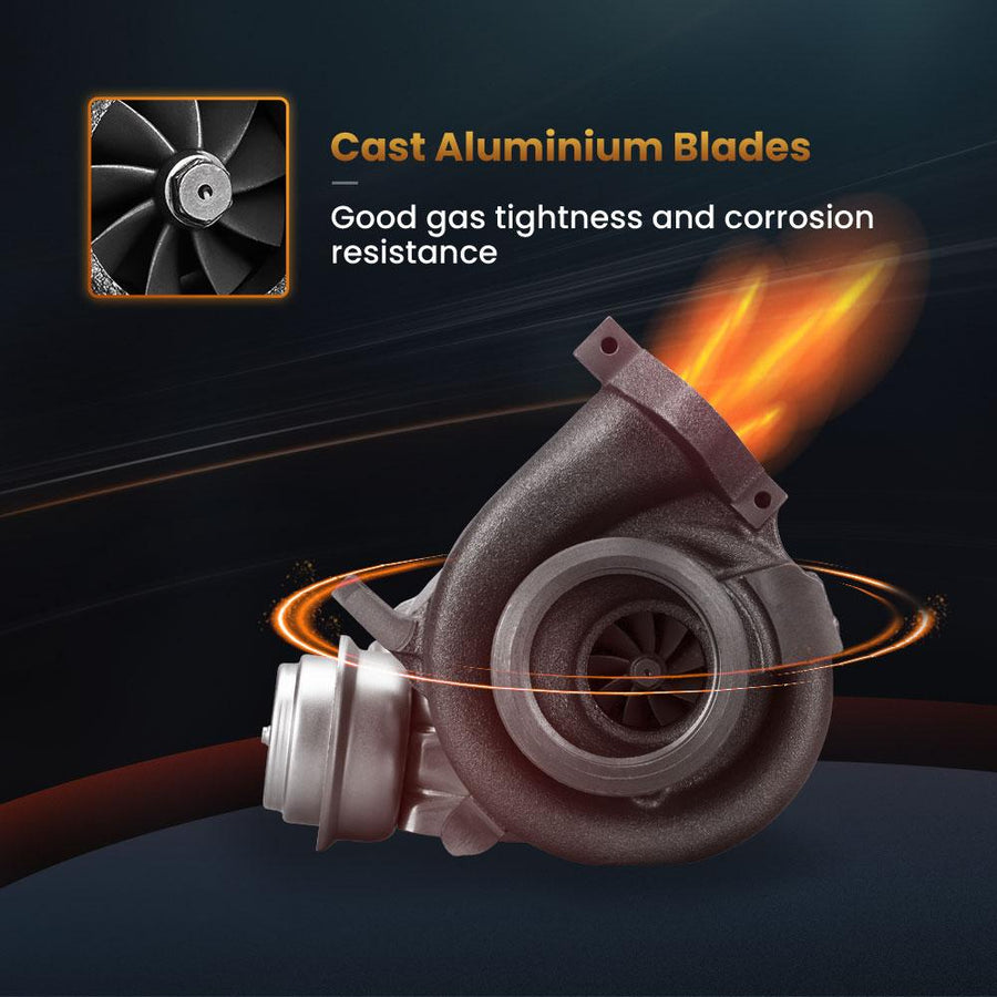 GT2256V OM612 709838 2.7L Turboahdin Mercedes W90x Sprinter Van 216, 316, 416, 616 CDI