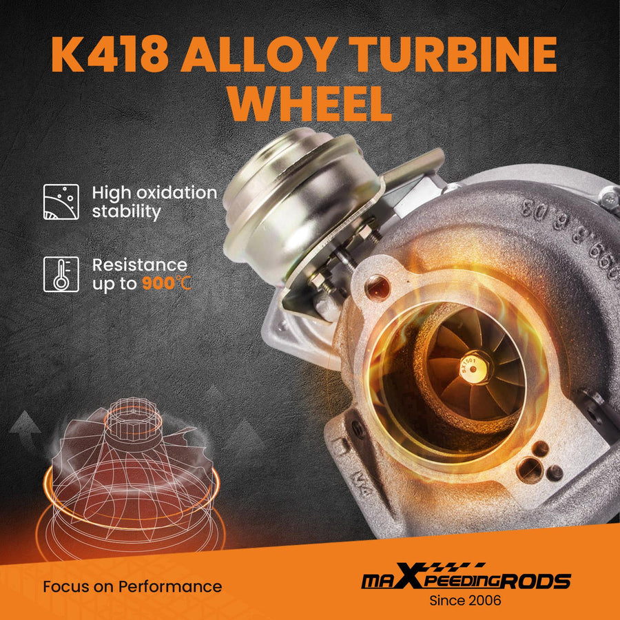 GT2260V BMW X5 3.0 d E53 GT2260V M57 TU 160 kW 214 hv Turboahdin 753392-5018S