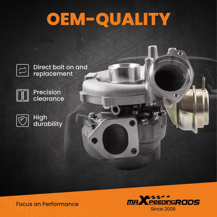 GT2260V BMW X5 3.0 d E53 GT2260V M57 TU 160 kW 214 hv Turboahdin 753392-5018S