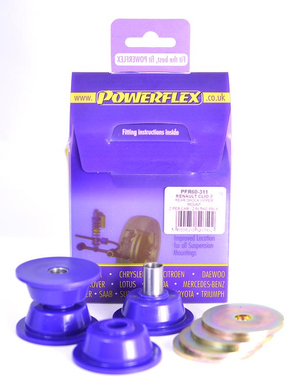 Powerflex Ohjauksen puslapaketti  Renault Clio 2 RS