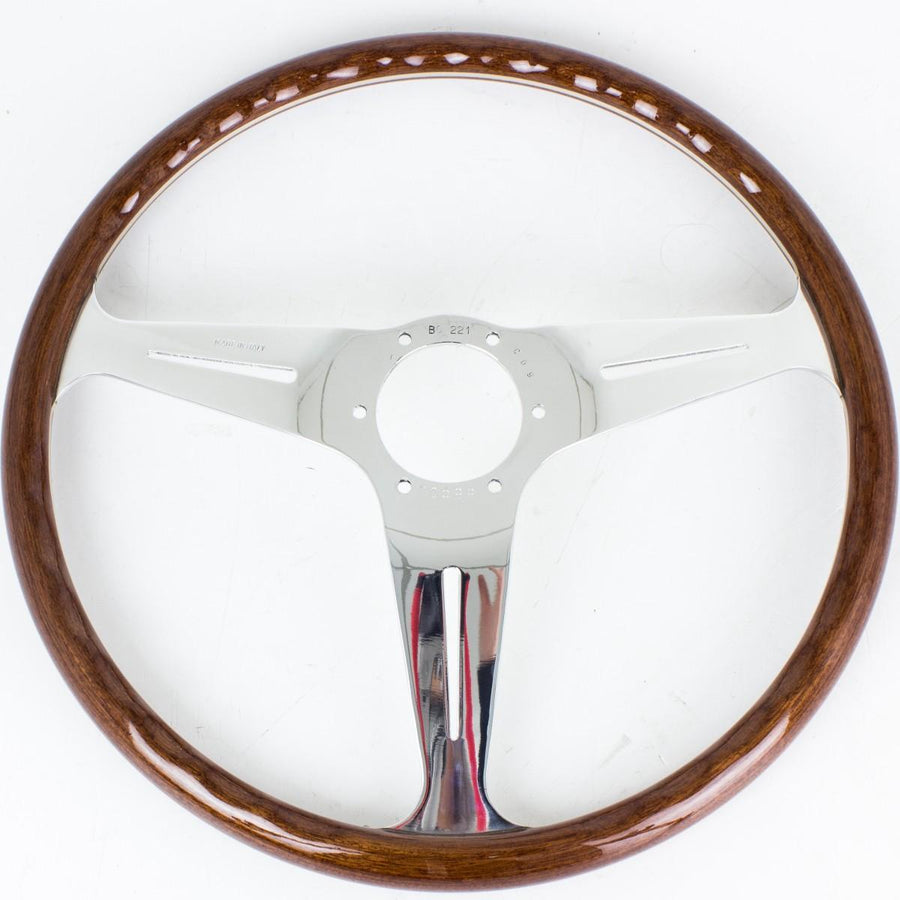 Nardi Classic ND34 Ratti, Puu, Kromi Puolat, 40 mm Syvyys