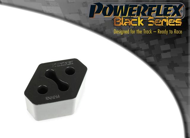 Powerflex Yleismallinen Pakoputken Kannake (Tyyppi 14, Black Series)